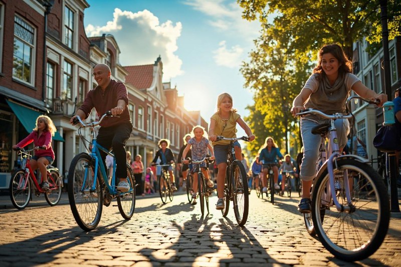 🇳🇱Нидерланды: Королевство велосипедов